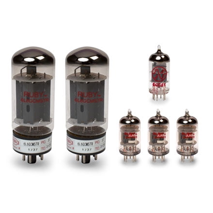 Fender Bassman (50 Watt) Tube Set with Matched Power Tubes