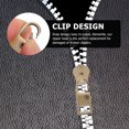 thumbnail image 1 of AURARMLET 5Ud Piezas De Zipper Pullers Metálicos Dorados Para Uso En Ropa Y Equipaje, 1 of 8