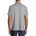 thumbnail image 6 of George Men's and Big Men's Solid Jersey Pocket Polo Shirt, Up to Size 3XLT, 6 of 6