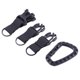thumbnail image 5 of Tmvgtek Mosquetón Al Aire Libre Mochila Táctica De Nylon Hebilla De Cinturón Gancho De Cincha (Negro) Tmvgtek Para estrenar, 5 of 7
