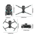thumbnail image 2 of Fzsteel V182 Foldable Drone With 1080P HD FPV Camera, WiFi Real-Time Transmission, Altitude Hold & 15 Mins Flight Time For Outdoor Enthusiasts, 2 of 9