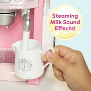Disneys Style Collection Pretend Play Espresso Maker Realistic Sounds and Lights Fits Age Group 3+