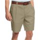 thumbnail image 1 of Pantalones cortos chinos casuales con pliegues dobles para hombre de Club Room, beige, 32, 1 of 1