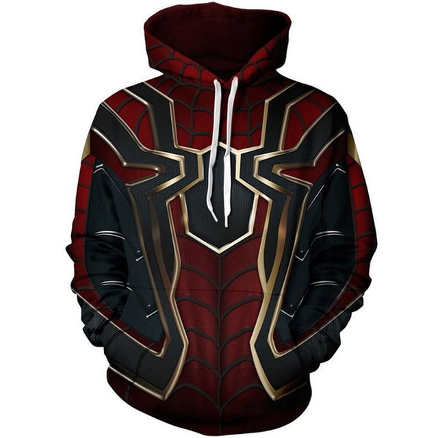 Sudadera con capucha de Cosplay de Marvel Miles Morales para hombre, sudaderas Unisex con cremallera, sudaderas casuales de moda, ropa de calle, chaqueta superior, nuevo