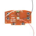 thumbnail image 5 of 6CH 2.4G Remote Control High Quality 27MHz Circuit PCB Transmitter Receiver Board for RC Car Toys Parts,1 * Board 1 * Receiver Board,Brown, 5 of 6
