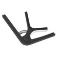 thumbnail image 2 of Handheld Capos, Quick-Change Guitar Capo Clamping Type Plastic Steel  For Stringed Instrument White,Black,Orange, 2 of 8