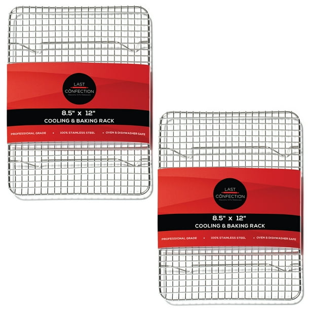 (Set of 2) Last Confection Stainless Steel 81/2" x 12" Baking