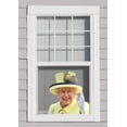 thumbnail image 2 of Calcomanía divertida JM Queen Elizabeth II para ventana de coche 29*29cm, 2 of 3