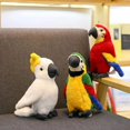 thumbnail image 4 of Simulation Macaw King Kong Parrot Plush Doll Machine Bird Toy Gifts white, 4 of 5
