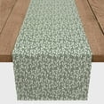 thumbnail image 3 of Creative Products Delicate Vines Pattern Sage Green 16x72 Poly Twill Table Runner, 3 of 3