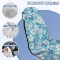 thumbnail image 6 of Uorisanigo Sweating Car Seat Cover for Workout Outdoor Sport Activities Easy to Clean Blue Hibiscus Flower Automotive Front Seat Protector Compatible with Most Cars Trucks Suvs Car, 6 of 8