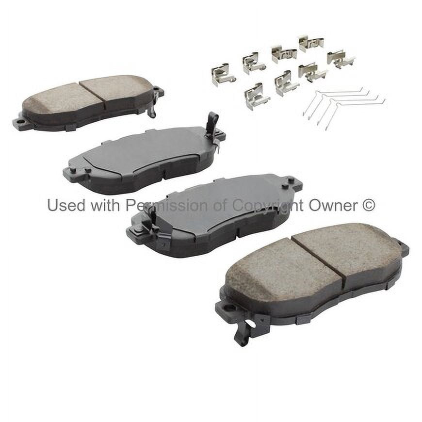 Mpa Electrical 1001-0619C Quality Built Disc Brake Pad, Premium, Ceramic,