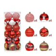 thumbnail image 2 of 24 bolas de decoración de árbol de Navidad de 6 cm, decoración de Navidad, 2 of 2