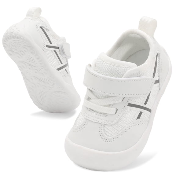 JOINFREE Baby Shoes Girls Boys First Walking Shoes for Infant Baby Breathable Lightweight Barefoot Sneakers