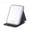 Black, variant on Vintage Style Folding Hand Mirror for Makeup – Large Portable Vanity Mirror with Soft Cover, Compact Foldable Design, PVC Material, 1 Piece