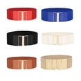 thumbnail image 4 of Maoww Ceinture de Mode Élastique Style Simple Universelle avec Boucles Ornements Multicolores Ceintures pour Femmes Robes Rouge Beige Clair, 4 of 6