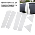 thumbnail image 3 of Pillar Post Trim, Chrome 6pcs Easy To Install Pillar Post Side Door Window Cover High Strength PC  for  2005-2010, 3 of 7