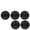 D, variant on 3PCS Round Exfoliating Gloves Scrubber for Shower, Spa, Bath and Body Brushes for Women Men, Bath Shower Tools