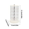thumbnail image 3 of Transparent Rotating Multi-layer Jewelry Storage Box | Organizer for Rings, Earrings, Hair Clips & Accessories | Compact Vanity Organizer with Clear Compartments, 3 of 7