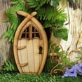 thumbnail image 2 of Bobasndm Playhouse Decoration Door Self-Assembly 1 Set Artificial Mini Ladder Fence Fairy Door Micro Landscape Creative for Dollhouse, 2 of 7