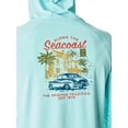 thumbnail image 7 of Chaps Men's Long Sleeve Graphic Hooded Rash Guard with UPF 50+, Sizes S-3XL, 7 of 7