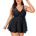 thumbnail image 2 of Warop Women's One-Piece Swimsuit with Built-in Bra, No Underwire, Conservative Design for Beach, Pool and Vacation, 2 of 8