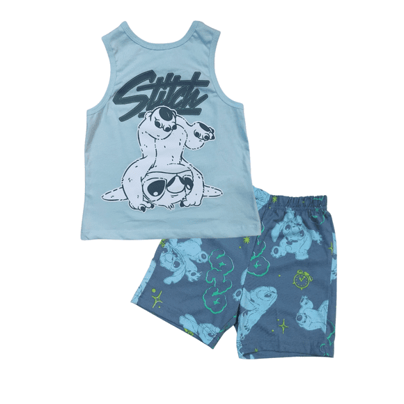 Pijama Infantil DTR Stitch Talla 4 Color Hueso