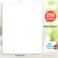 thumbnail image 2 of Cartulina Joyberg 200P, color blanco, 230 g/m², 8,5 x 11 cm (A4), 85 libras, 2 of 7
