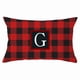 thumbnail image 1 of Funda de almohada navideña con diseño de muñeco sin rostro, gnomo enano, duende, enrejado, árbol de Navidad, copo de nieve, lino estampado, funda de almohada para sofá, funda de almohada de piel de me, 1 of 1