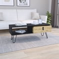 thumbnail image 4 of 15" Rectangular Coffee Table with Drawer | Used in Living Room for Small Item Storage | Dual - Tone Finish for Eye - Catching Look | Overcomes the Problem of Dull Furniture, 4 of 4