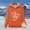Orange Sweatshirts for Winter, variant on XPMWRP Women's Fleece Lined Thermal Hoodies Sweatshirts Heart Print Pullover Winter Soft Warm Casual Long Sleeve Sweatshirt Green L