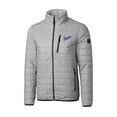 thumbnail image 2 of Men's Cutter & Buck  Gray Kansas City Royals Big & Tall Rainier PrimaLoft- Eco Insulated Full-Zip Hoodie Puffer Jacket, 2 of 3