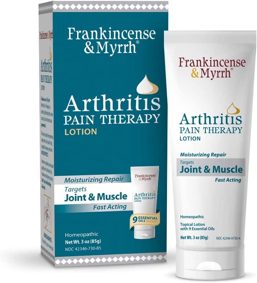 Frankincense & Myrrh Arthritis Pain Therapy Lotion Fast Acting Pain