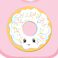 thumbnail image 4 of Inktastic White Donut Boys or Girls Baby Bib, 4 of 4