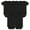 Black, variant on Baby Boy or Girl Gender Neutral Onesies Brand Premium Cotton Interlock Bodysuits, 5-Pack