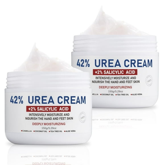 Crema de urea OUKEYA 42% con ácido salicílico 2% 150 ml para piel seca