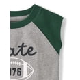 thumbnail image 3 of The Children's Place Baby & Toddler Boys Sleeveless Varsity Muscle Tank Top, Sizes 6M-5T, 3 of 4