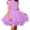 1-Light Purple538, variant on Kiijoy Girls Layered Tutu Skirt Ballet Dance Performance Party Puffy Tulle Skirt, Sizes One Size