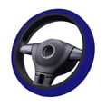 thumbnail image 6 of Picia Navy Car Steering Wheel Cover, Non-Slip, Breathable, Universal 15 inch, 6 of 7