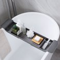 thumbnail image 3 of Coofit Bathtub Caddy Creative Multipurpose Retractable Bathtub Tray Bathroom Organizer, 3 of 10