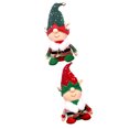 thumbnail image 2 of 2 figuras de elfos navideños para decoración de escritorio, 2 of 8