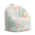 thumbnail image 2 of Big Joe Joey Bean Bag Chair, Plushie, Kids/Teens, 2.5ft, Unicorn Rainbow, 2 of 8