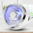 thumbnail image 2 of Boîte d'Enrouleur de Montre Portable Vitrines Rotatives Automatiques Éclairage LED Bleu, 2 of 11