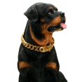 thumbnail image 2 of Metal Dog Collar Stainless Steel Chain Martingale Dog Collar, 2 of 5