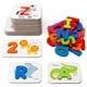 thumbnail image 1 of Juego de tarjetas didácticas con números y alfabetos, letras y números de madera del alfabeto, juego de rompecabezas, juguetes educativos, 1 of 5