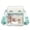 Green, variant on CAIXIA Messenger Bag For Women Kids Cute Badge Pattern Transparent Shoulder Crossbody Bag, Lightweight Casual Handbag For Boys Girls Daily Use