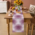 thumbnail image 3 of Table Runners 120 Inches Long Dress Scarves, Purple Pink Striped Farmhouse Coffee/Dining/Kitchen Table Decor Table Runner for Living Room, Abstract Vertical Streaks Stripes 13x120 Inch, 3 of 5