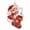 #02-Mouse, variant on Mivyn Christmas Cash Gift Ornament, Bear Money Holder Hanging Decoration with Plaid Scarf, Acrylic Xmas Tree Pendant Wreath for Holiday Party, Stocking Stuffers Gift