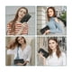 thumbnail image 2 of Cartera Larga De Cuero Para Mujer negro, 2 of 5