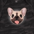 thumbnail image 4 of Inktastic French Bulldog Dog Boys or Girls Baby Bodysuit, 4 of 5